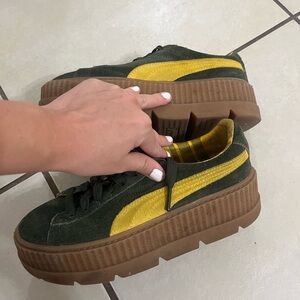 Fenty Puma platform shoes